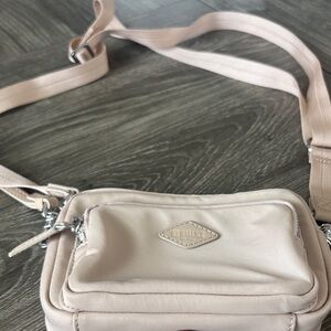 MZ Wallace Cream Crossbody Bag